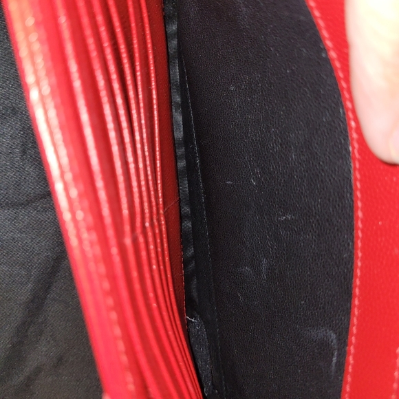 Saint laurent red envelope bag Ysl - Picture 12 of 16